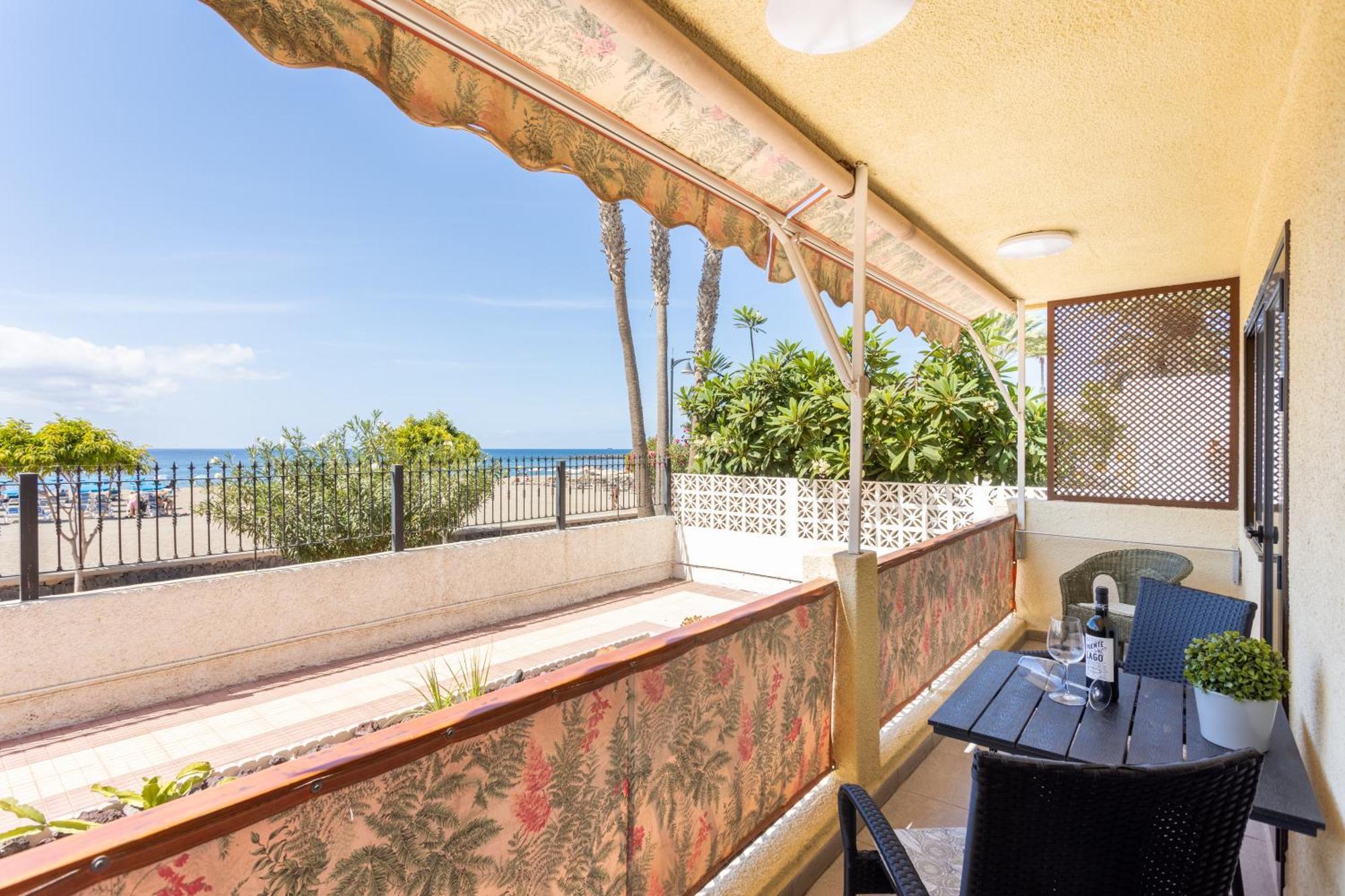 Frontline Playa Las Vistas With Pool, Parking, Sea Los Cristianos  Extérieur photo